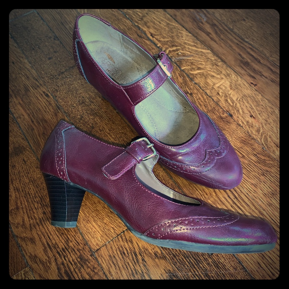 Aerosoles Burgandy Shoreline Heel